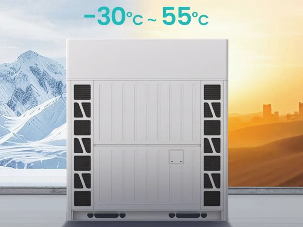 Condensadora VRF Hisense Hi-Flexi S5, opera de -30 a 55 grados Celsius